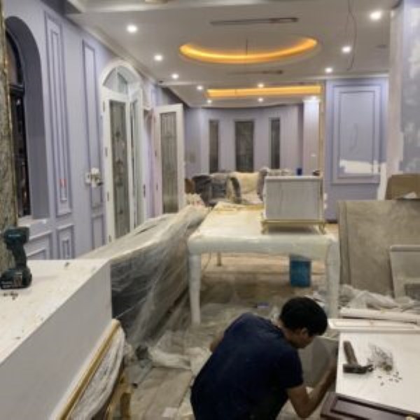 Thi công nội thất phòng khách - Xây Dựng Anh Đức - Công Ty TNHH Xuất Nhập Khẩu Và Thương Mại Anh Đức