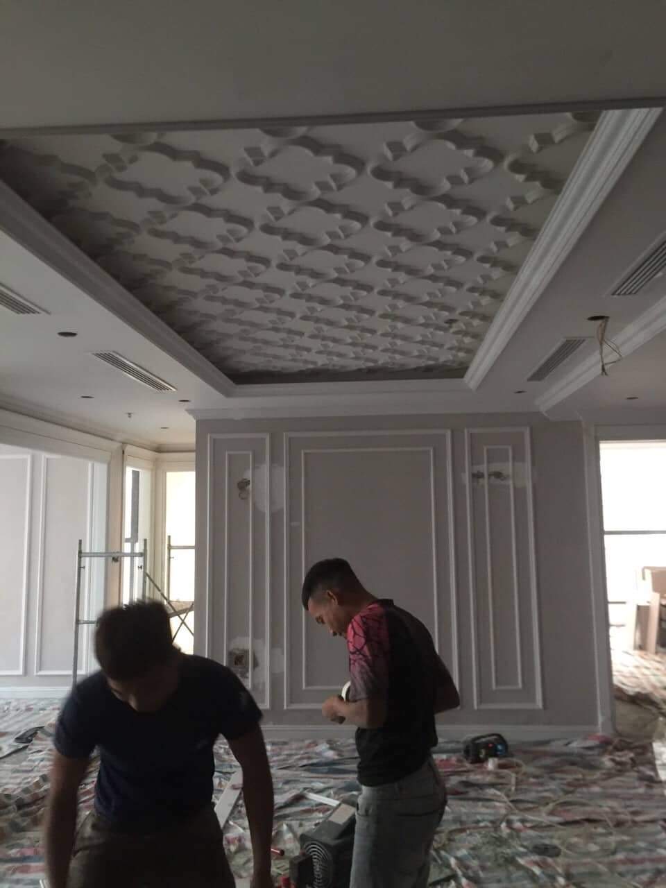 Thi công trần, tường, sàn nhựa - Xây Dựng Anh Đức - Công Ty TNHH Xuất Nhập Khẩu Và Thương Mại Anh Đức