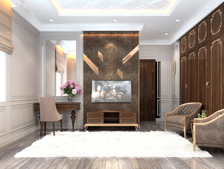 Thiết kế thi công nội thất phòng ngủ - Xây Dựng Anh Đức - Công Ty TNHH Xuất Nhập Khẩu Và Thương Mại Anh Đức