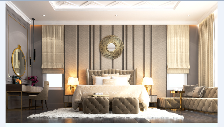 Thiết kế thi công nội thất phòng ngủ - Xây Dựng Anh Đức - Công Ty TNHH Xuất Nhập Khẩu Và Thương Mại Anh Đức