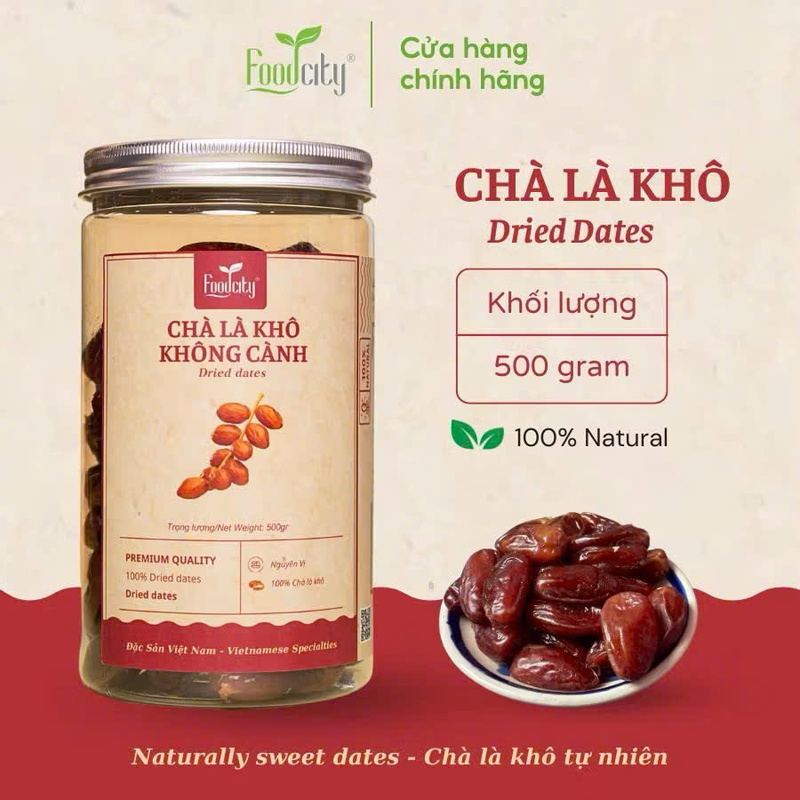 Chà là khô - Thực Phẩm Food City - Công Ty TNHH Food City Việt Nam