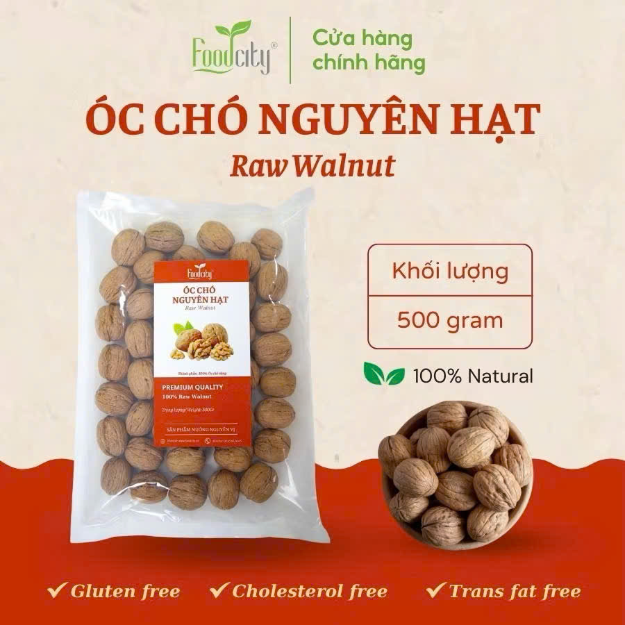 Hạt óc chó nguyên hạt - Thực Phẩm Food City - Công Ty TNHH Food City Việt Nam