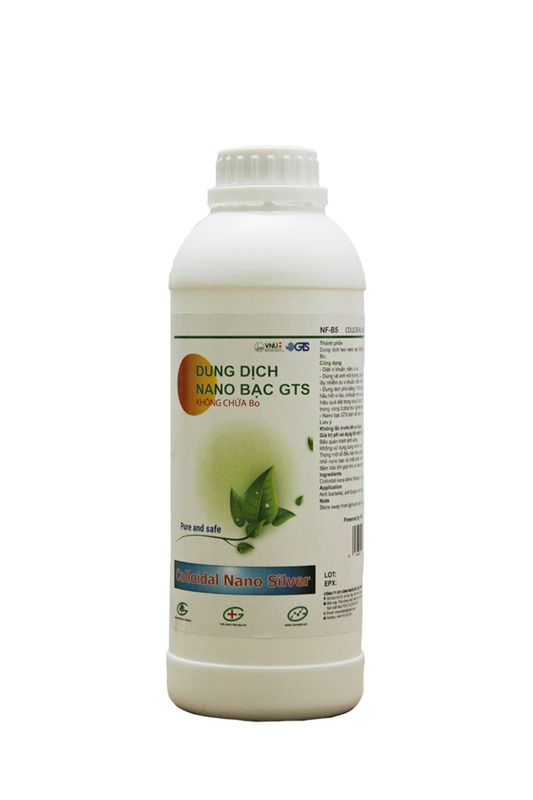 Dung dịch Nano bạc GTS không chứa Bo
