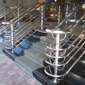 Cầu thang inox - Công Ty Cổ Phần Đầu Tư Xây Dựng Và Cơ Khí ánh Dương