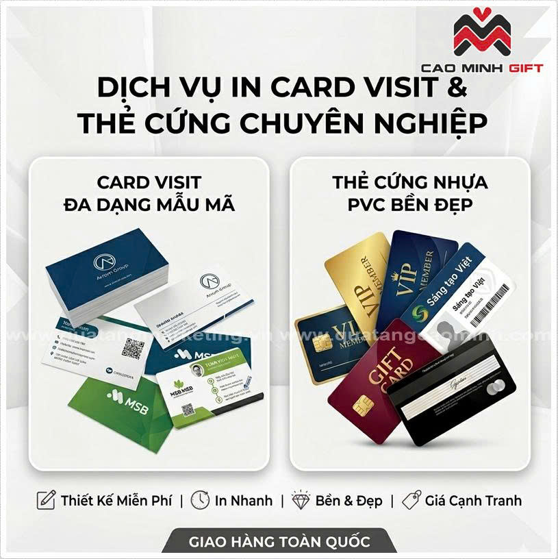 In thẻ cứng, card visit