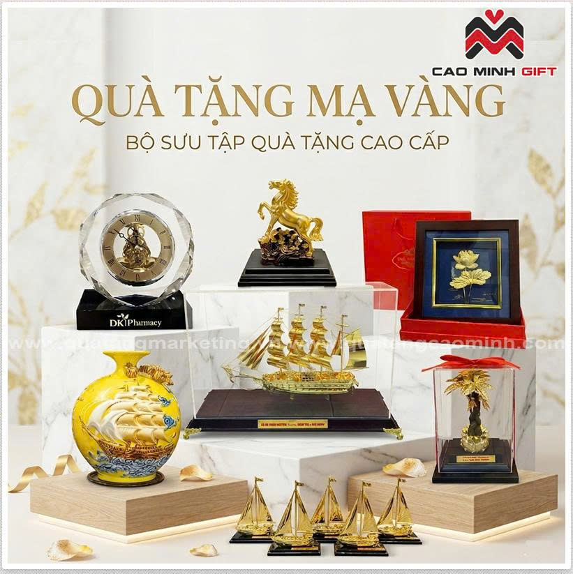 Quà tặng mạ vàng