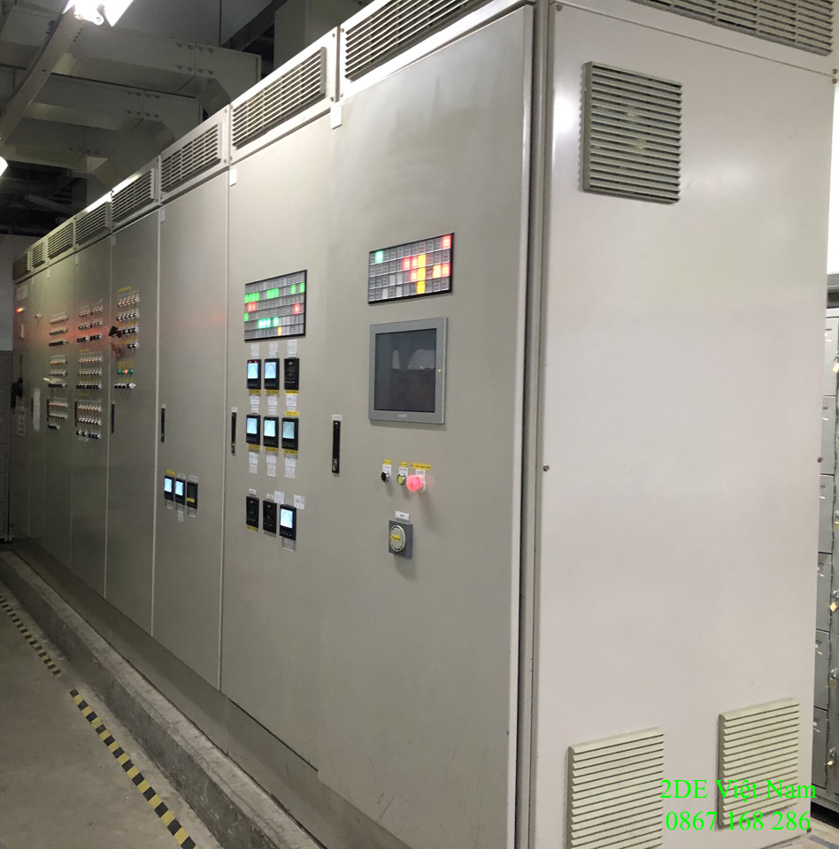 Tủ điện bơm tăng áp - Tủ Điện 2DE - Công Ty Cổ Phần Tập Đoàn 2DE Việt Nam