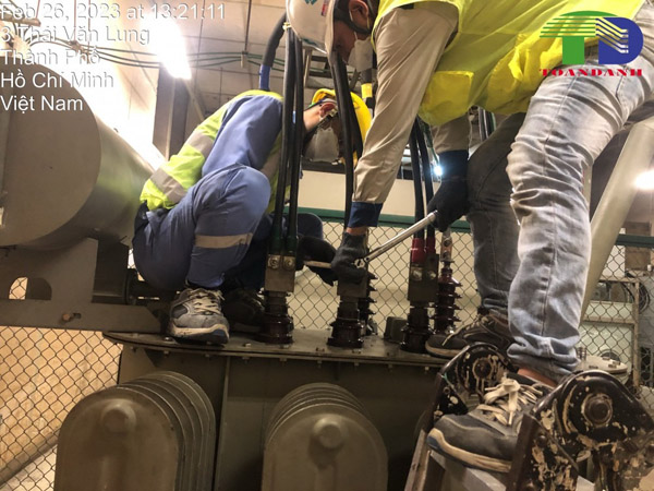 Lọc dầu máy biến áp 750KVA