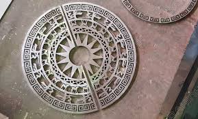 CNC hoa văn trống đồng