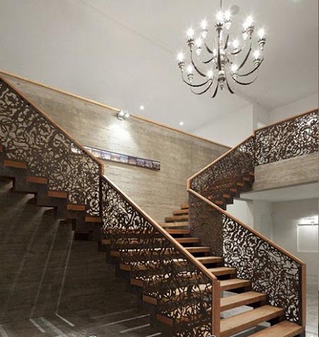 Cầu thang cắt laser