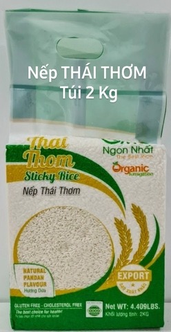 Gạo nếp Thái thơm hương dứa
