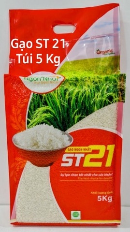 Gạo ST21 - Gạo Ngon Nhất - Công Ty TNHH Gạo Ngon Nhất