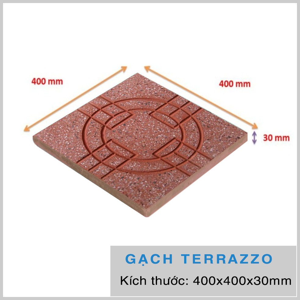 Gạch Terrazzo 40x40 - Gạch Tràng An -  Công Ty TNHH An Chi Phương