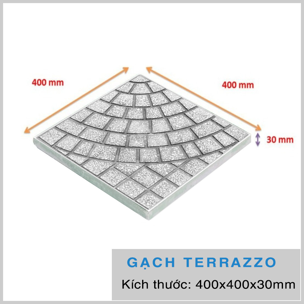 Gạch Terrazzo 40x40 - Gạch Tràng An -  Công Ty TNHH An Chi Phương