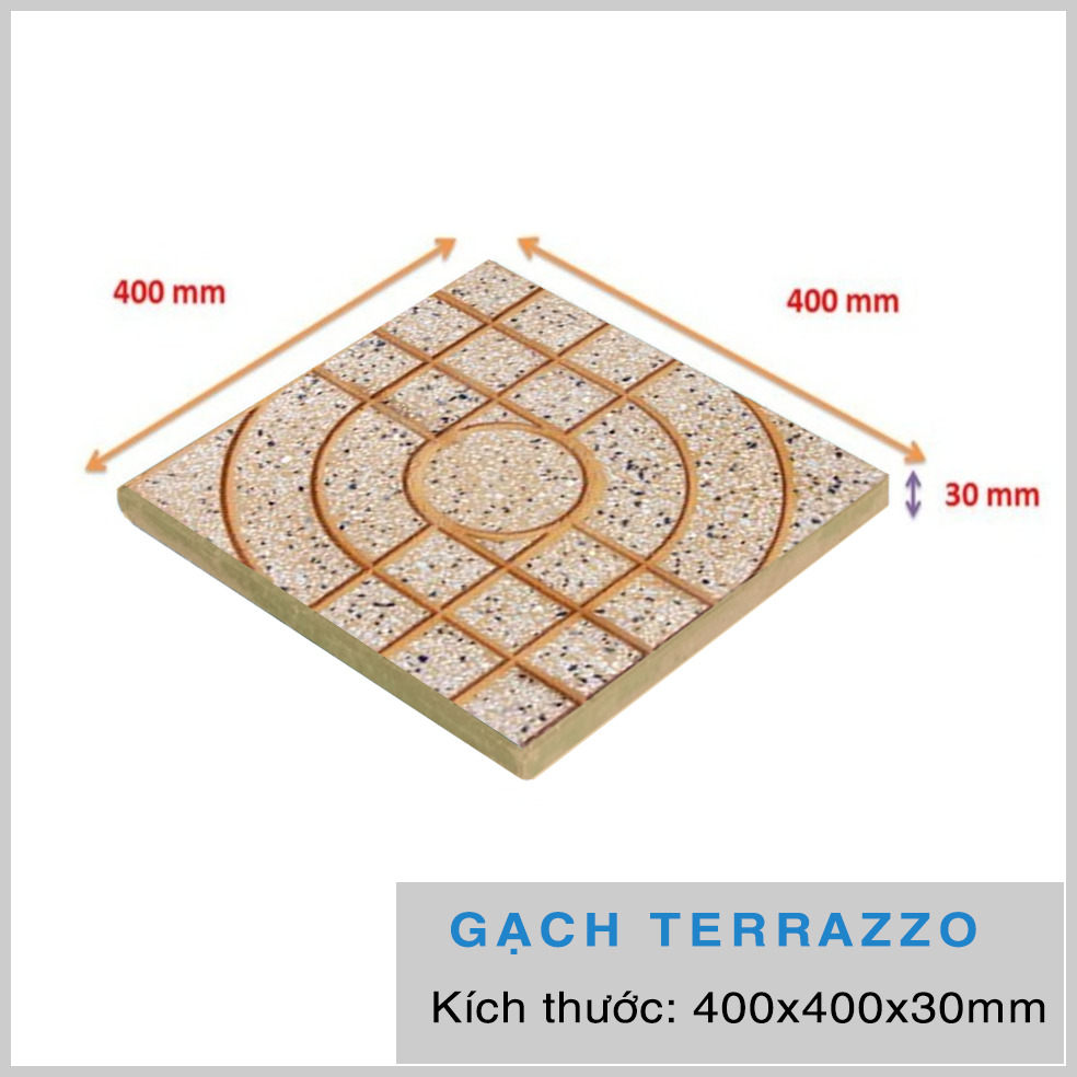 Gạch Terrazzo 40x40 - Gạch Tràng An -  Công Ty TNHH An Chi Phương