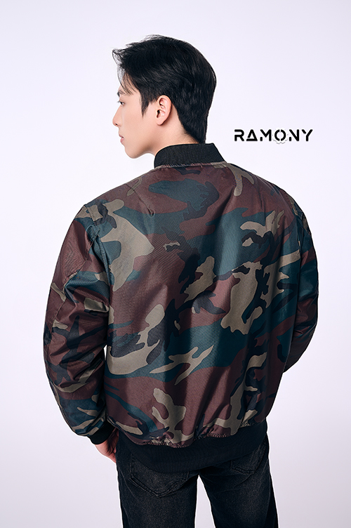 Áo bomber nâu - áo Mưa, Vải áo Mưa Hoàng Phát - Công Ty TNHH Sản Xuất Thương Mại Và Dịch Vụ Hoàng Phát