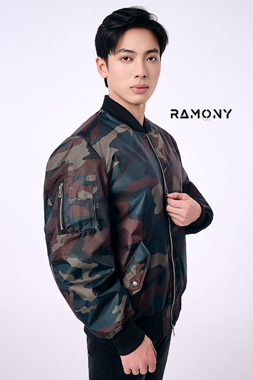 Áo bomber nâu - áo Mưa, Vải áo Mưa Hoàng Phát - Công Ty TNHH Sản Xuất Thương Mại Và Dịch Vụ Hoàng Phát