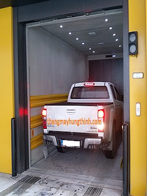 Thang tải ô tô HT2 - Thang Máy Hưng Thịnh - Công Ty Cổ Phần Thang Máy Hưng Thịnh