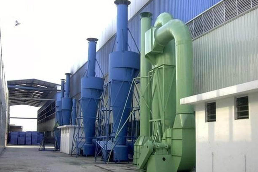 Xây dựng hệ thống lọc bụi ống khói công nghiệp - Minh Khải Group - Công Ty TNHH Minh Khải Group
