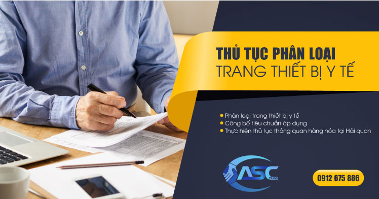 Phân loại trang thiết bị y tế - Vận Tải ASC Trans Việt Nam - Công Ty CP ASC Trans Việt Nam