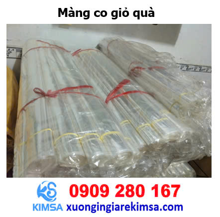 Màng co giỏ quà - Quà Tết, Phụ Kiện Trang Trí Tết Kim Sa  - Công Ty TNHH SXTM Kim Sa