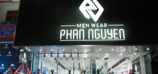 Thi công bảng hiệu shop thời trang tại HCM - Quảng Cáo Trung Sơn