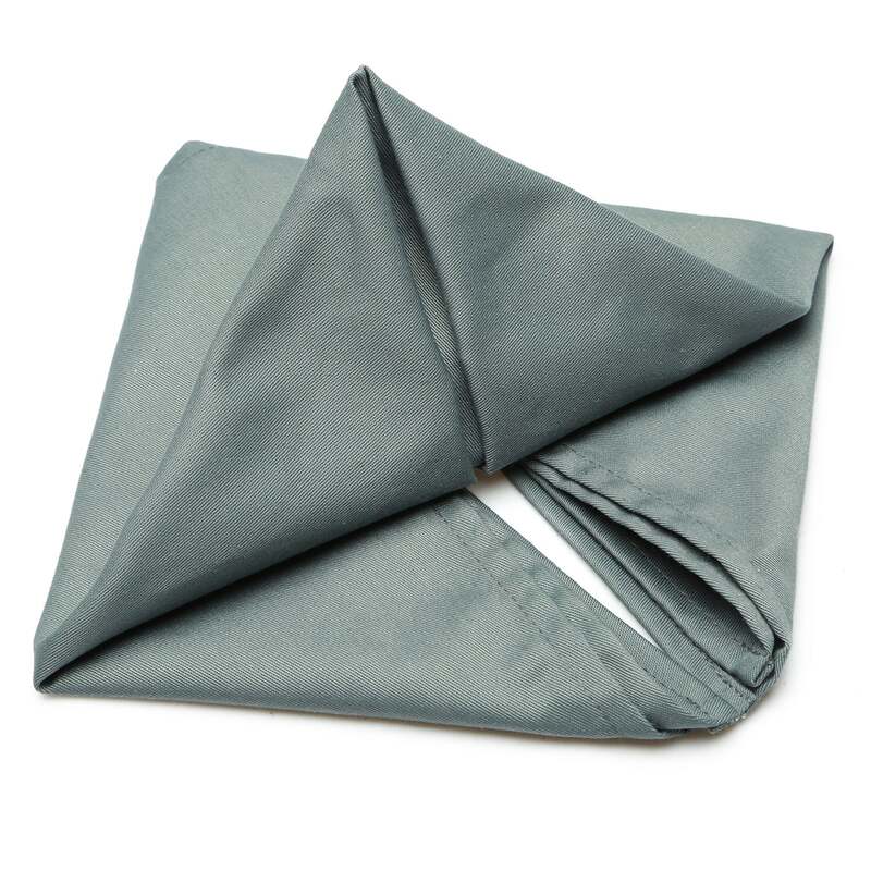 Khăn ăn Light Slate Grey Khaki Napkin - Vải Nội Thất SOFT DECOR - Công Ty Cổ Phần SOFT DECOR
