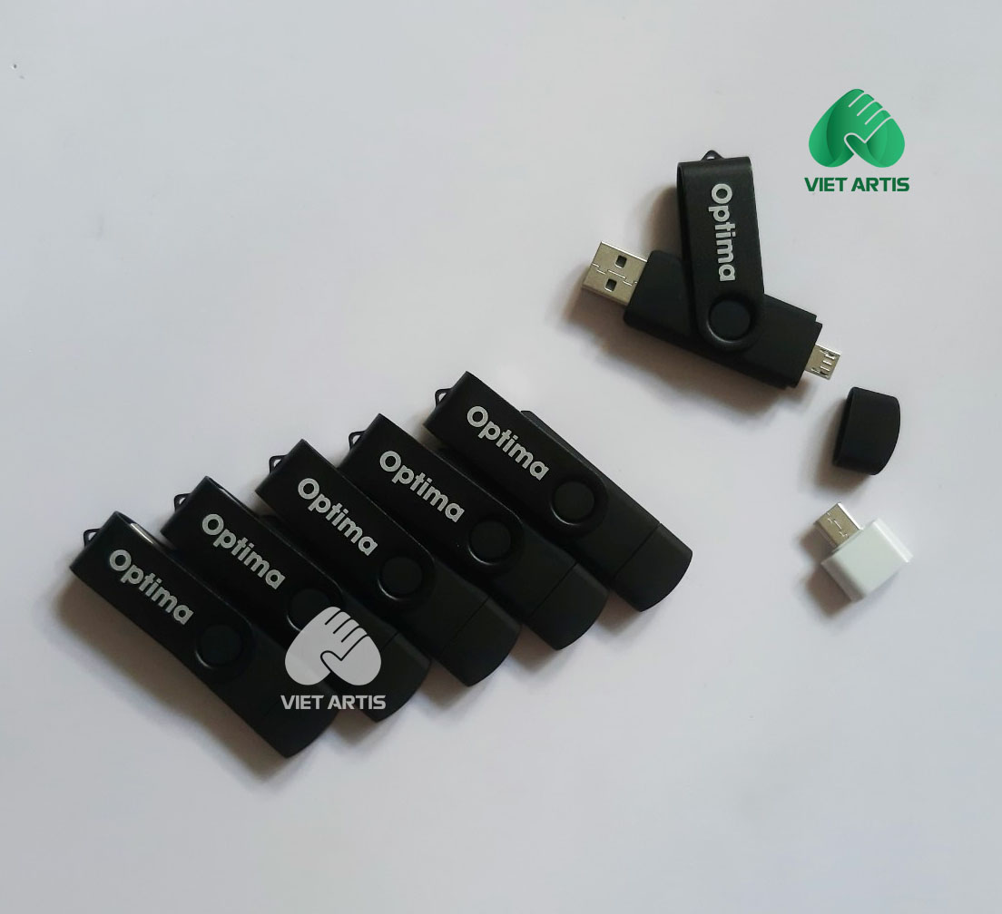 USB 2 đầu - Quà Tặng Doanh Nghiệp Viet Artis - Công Ty TNHH Viet Artis