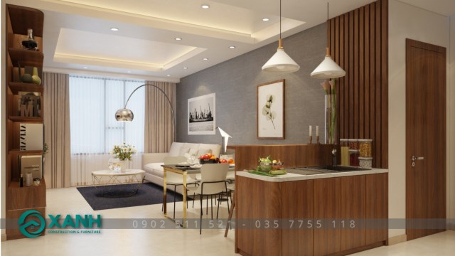 Thi công nội thất  CITYLAND RIVESIDE quận 7