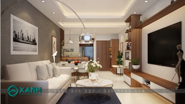 Thi công nội thất  CITYLAND RIVESIDE quận 7