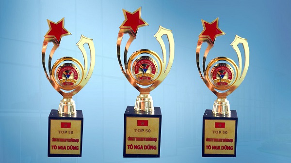 Giải thưởng - Băng Keo Tô Nga Dũng - Công Ty TNHH Sản Xuất Thương Mại Tô Nga Dũng