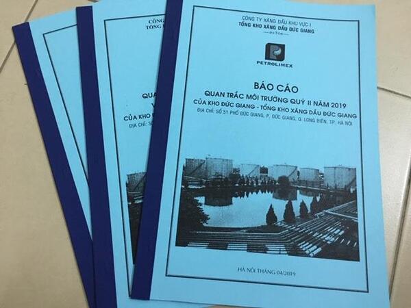 Báo cáo quan trắc môi trường định kỳ - Tư Vấn Giấy Cấp Phép Môi Trường - Công Ty TNHH Tư Vấn Môi Trường Hà Nội