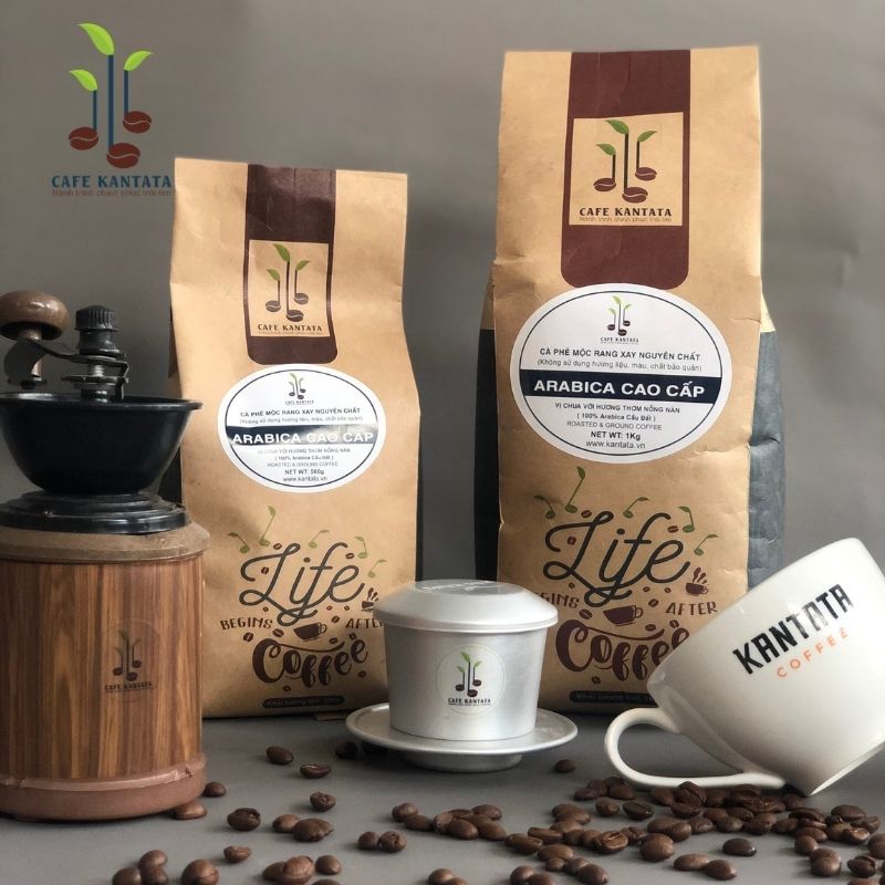 Arabica cao cấp Cầu Đất - Công Ty Cổ Phần Cafe Kantata