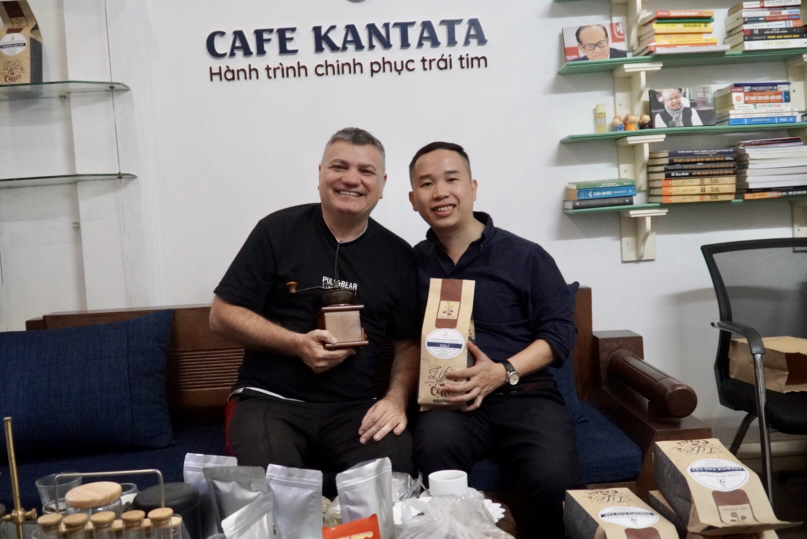Cà phê rang xây khách Nga - Kantata - Công Ty Cổ Phần Cafe Kantata