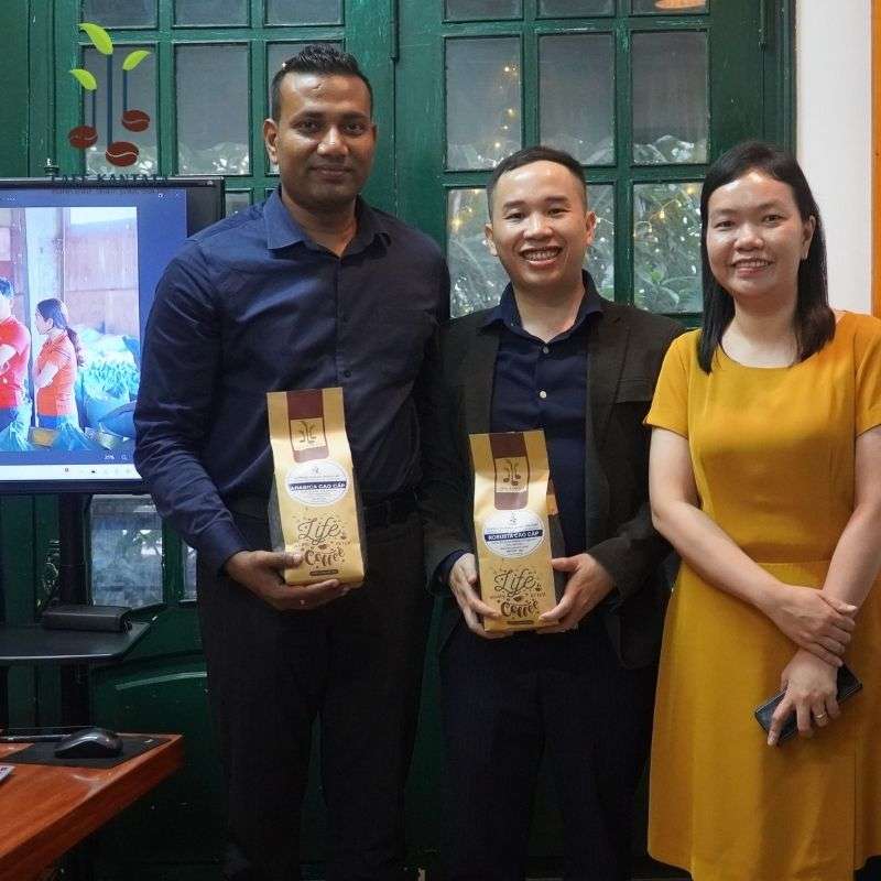 Cà phê rang xây khách Ấn Độ - Kantata - Công Ty Cổ Phần Cafe Kantata