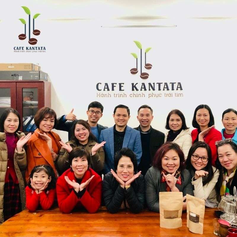 Nhân sự cà phê Kantata Hà Nội - Việt Nam - Công Ty Cổ Phần Cafe Kantata