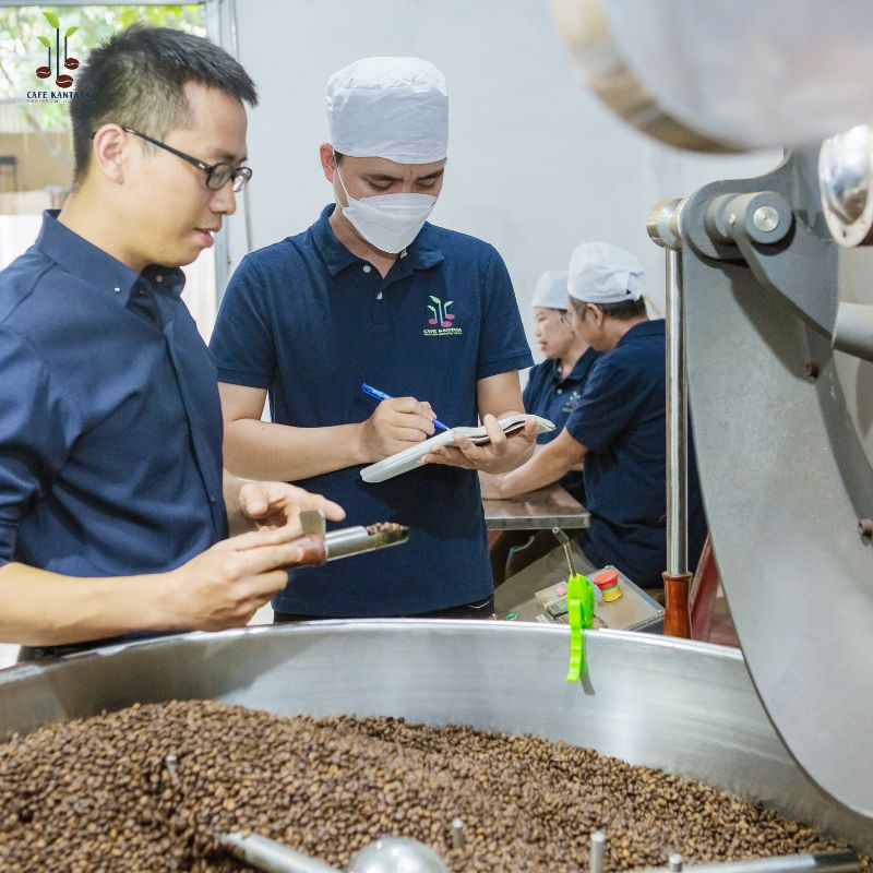 Quy trình sản xuất Robusta Buôn Mê Thuột - Công Ty Cổ Phần Cafe Kantata