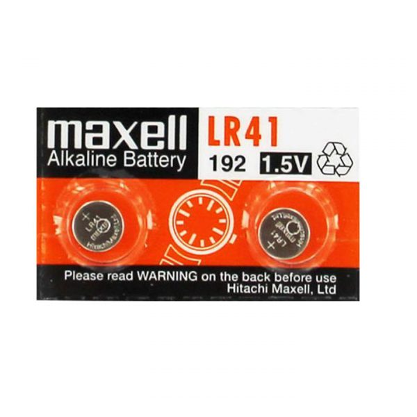 Pin Ag3 LR41 Maxell