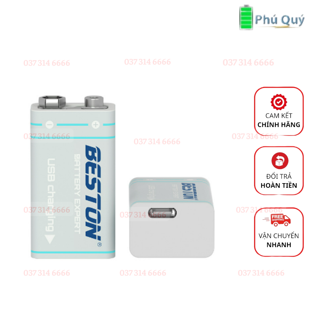 Pin sạc 9V Beston 1000mAh