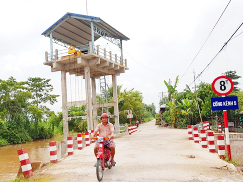 Công trình kiểm soát lũ vùng đê bao Nam Vàm Nao, An Giang - Công Ty Trách Nhiệm Hữu Hạn Sản Xuất Thương Mại Đại Phong Phú