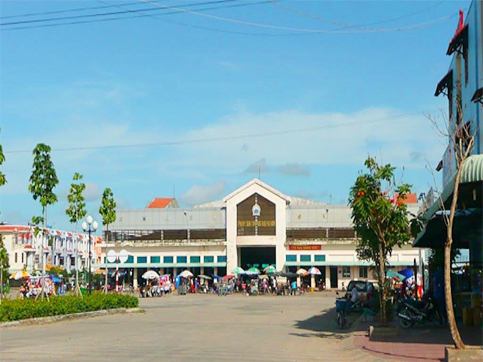 Công trình trung tâm thị trấn Ba Hòn, Kiên Lương, Kiên Giang - Công Ty Trách Nhiệm Hữu Hạn Sản Xuất Thương Mại Đại Phong Phú