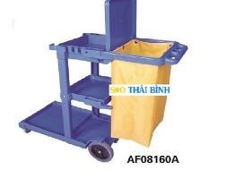 Xe đẩy dọn vệ sinh - Đồ Dùng, Thiết Bị Khách Sạn Sao Thái Bình - Công Ty Cổ Phần Lục Quân