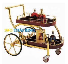 Xe đẩy phục vụ rượu - Đồ Dùng, Thiết Bị Khách Sạn Sao Thái Bình - Công Ty Cổ Phần Lục Quân