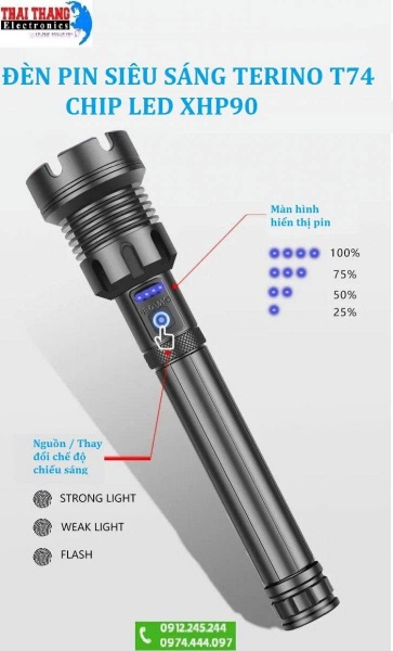 Đèn pin - Công Ty TNHH Điện Tử Thái Thắng