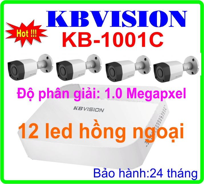 Bộ camera KBVision - Camera Quốc Bảo - Công Ty TNHH TM DV Hoàng Quốc Bảo