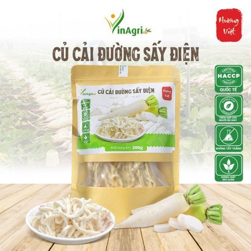 Củ cải đường sấy điện 200gram