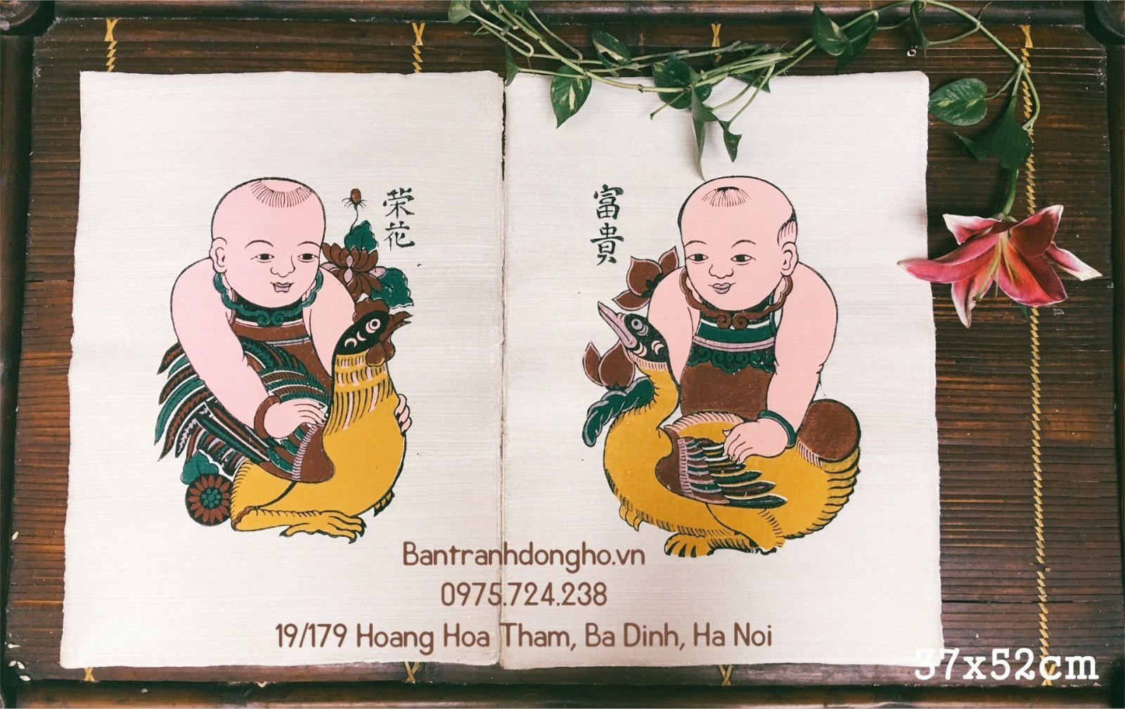 Tranh đông hồ - Công Ty Cổ Phần Vi - Art