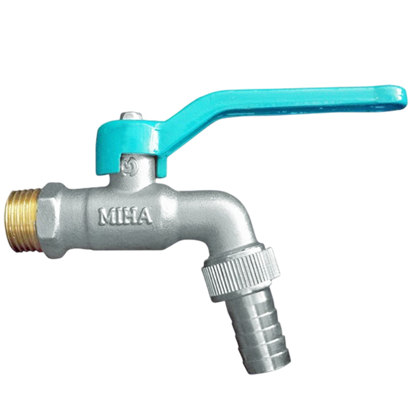 Vòi đồng mạ tay nhôm MIHA - Vật Tư Cơ Điện Hà Thành - Công Ty CP Vật Tư Cơ Điện Hà Thành