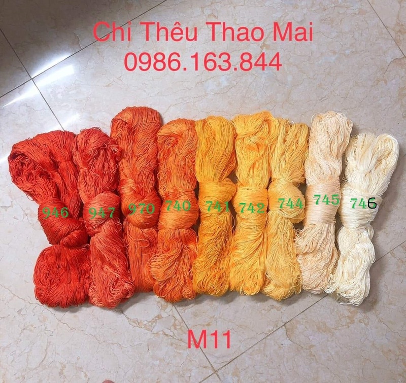 Chỉ Cotton dạng kg - Chỉ Thêu Thao Mai  - Công Ty TNHH Thương Mại Thao Mai