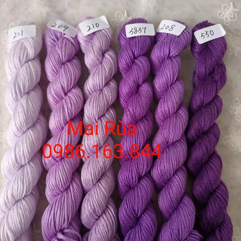 Chỉ Cotton dạng tép nhỏ - Chỉ Thêu Thao Mai  - Công Ty TNHH Thương Mại Thao Mai